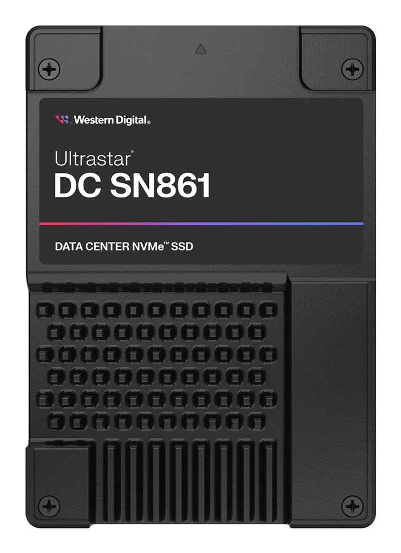 Western Digital Ultrastar DC SN861 6.4 TB U.2 PCI Express 5.0 NVMe