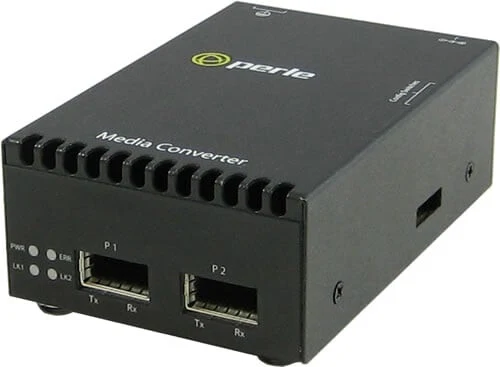 Perle S-10G-XTXH network media converter 10 Mbit/s Black