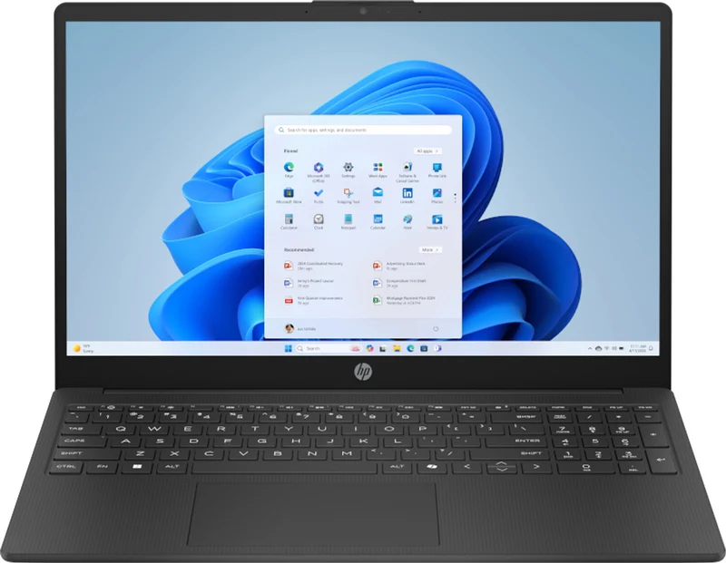 HP 15-fd1000nax Intel® Core™ i7 150U Laptop 39.6 cm (15.6") Full HD 16 GB DDR4-SDRAM 512 GB SSD Wi-Fi 6 (802.11ax) Windows 11 Home Black