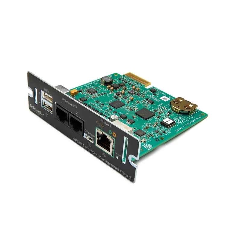 Schneider Electric NMC2 with Environmental Monitoring for CEI0-16 UPS Compliance