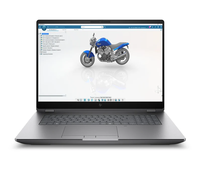 HP ZBook Fury G1i Intel Core Ultra 7 265HX Mobile workstation 45.7 cm (18") WQXGA 32 GB DDR5-SDRAM 2 TB SSD NVIDIA RTX PRO 2000 Blackwell Wi-Fi 7 (802.11be) Windows 11 Pro AI Workstation, AI PC Silver