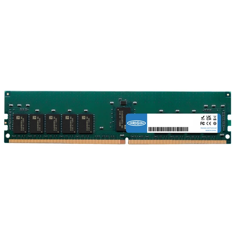 Origin Storage 128GB DDR5 6400MHz RDIMM 2Rx4 ECC 1.1V