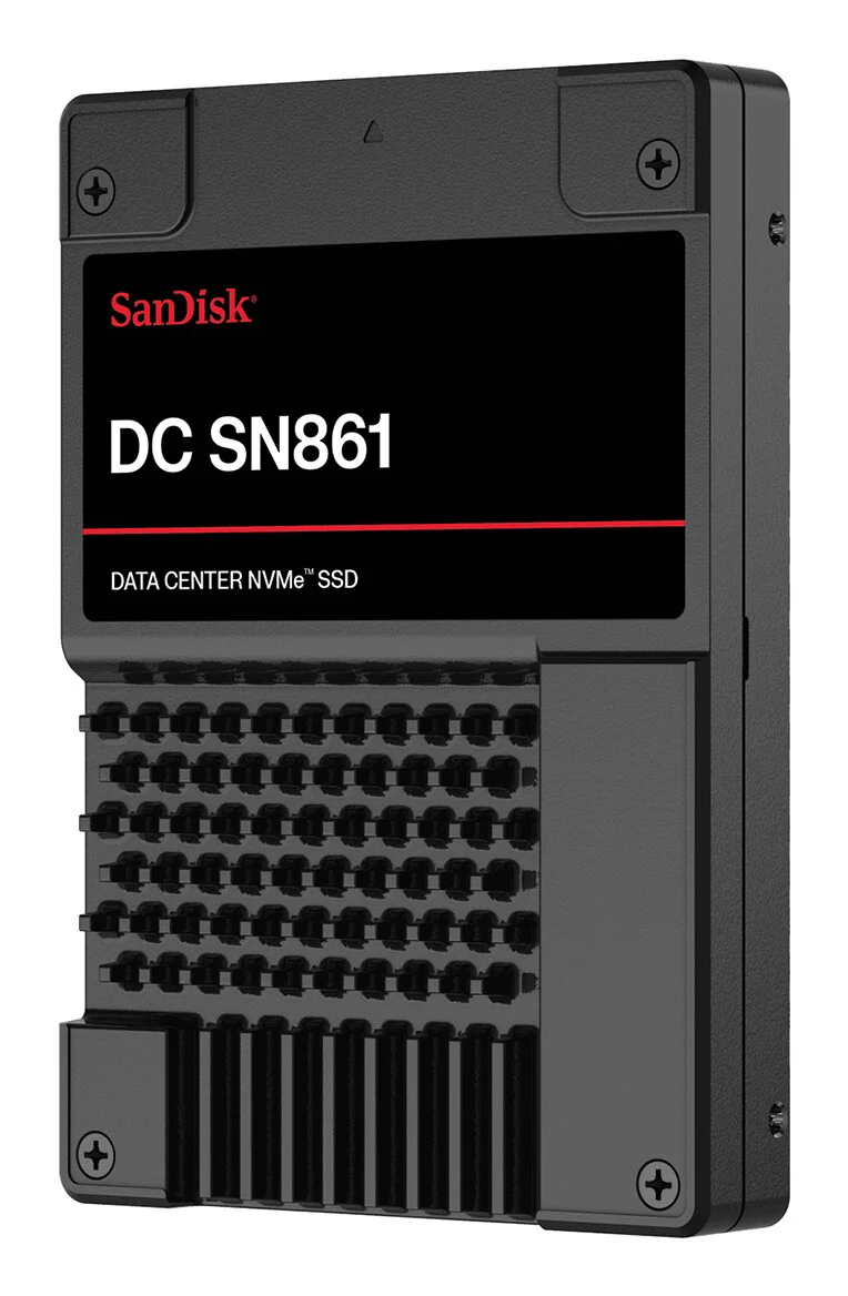 SanDisk DC SN861 1.92 TB U.2 PCI Express 5.0 NVMe