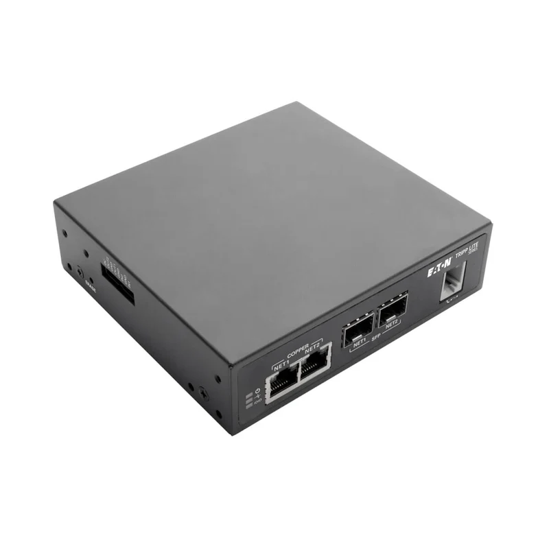 Tripp Lite B093-008-2E4U-M 8-Port Console Server with Built-In Modem, Dual GbE NIC, 4Gb Flash and Dual SFP