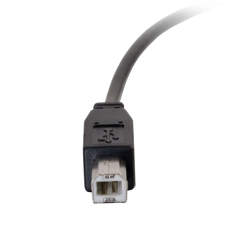 C2G 3ft (0.9m) USB 2.0 USB-C to USB-B Cable M/M - Black