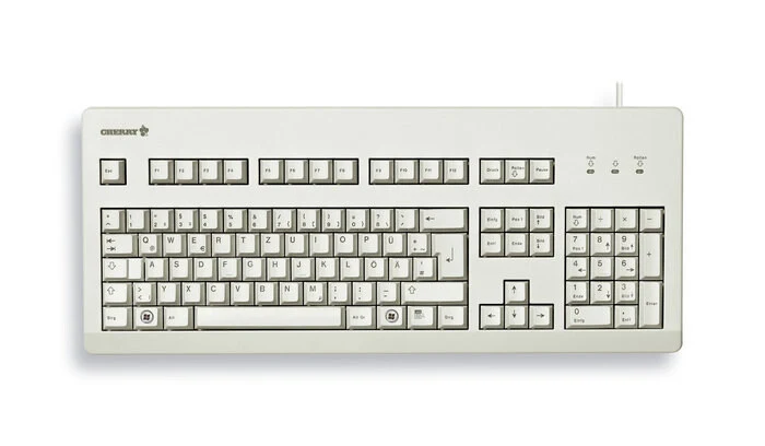 CHERRY G80-3000 keyboard Universal USB QWERTY US English Grey