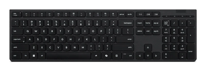 Lenovo 4Y41R64539 keyboard Home/Office RF Wireless + Bluetooth UK English Grey