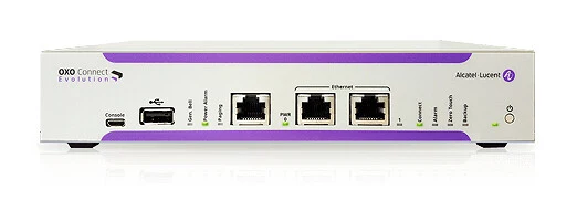 Alcatel-Lucent Enterprise OXO Connect Evolution IP communication server 300 user(s) 1U White