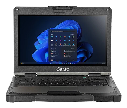 Getac BV1164BDORGX laptop Intel Core Ultra 5 225H 33.8 cm (13.3") Touchscreen Full HD 16 GB DDR5-SDRAM 256 GB SSD Wi-Fi 7 (802.11be) Windows 11 Pro French Black