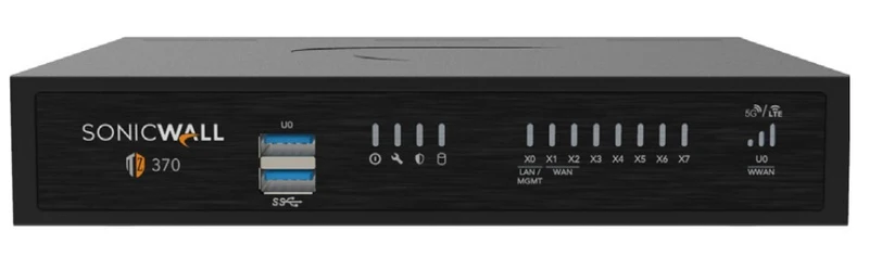 SonicWall TZ370 hardware firewall Desktop 3 Gbit/s