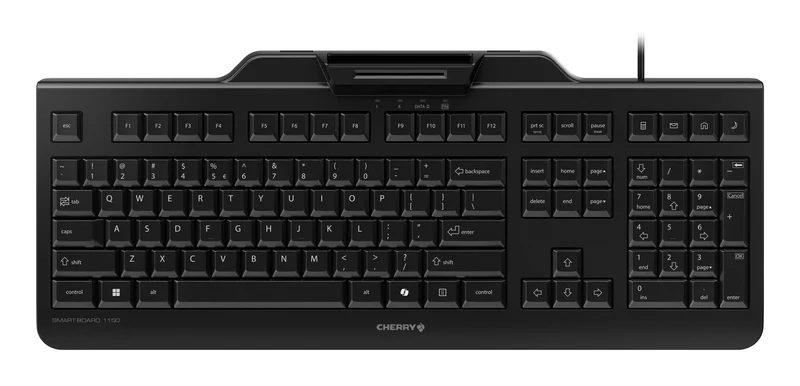 CHERRY Smart Board 1150 keyboard Office USB QWERTY US International Black