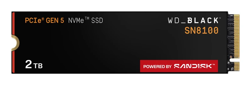 Western Digital Black WD_BLACK™ SN8100 NVMe™ SSD POWERED BY SANDISK 2 TB