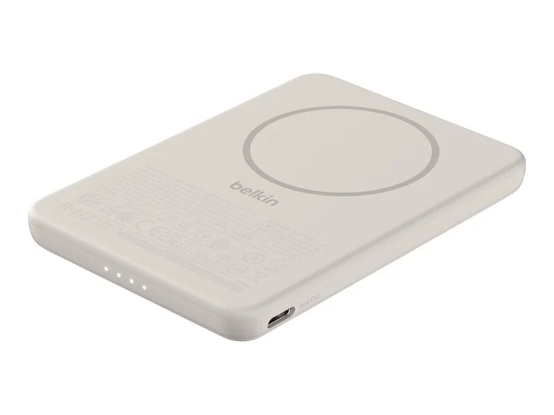 BELKIN BoostCharge Slim 5k Magnetic 7.5w with mag cessory Sand