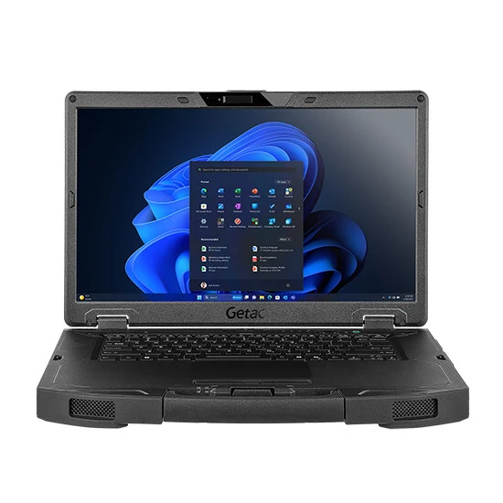 Getac S510 Intel Core Ultra 7 165U Laptop 39.6 cm (15.6") Touchscreen Full HD 32 GB DDR5-SDRAM 1 TB SSD Wi-Fi 6E (802.11ax) Windows 11 Pro French Black