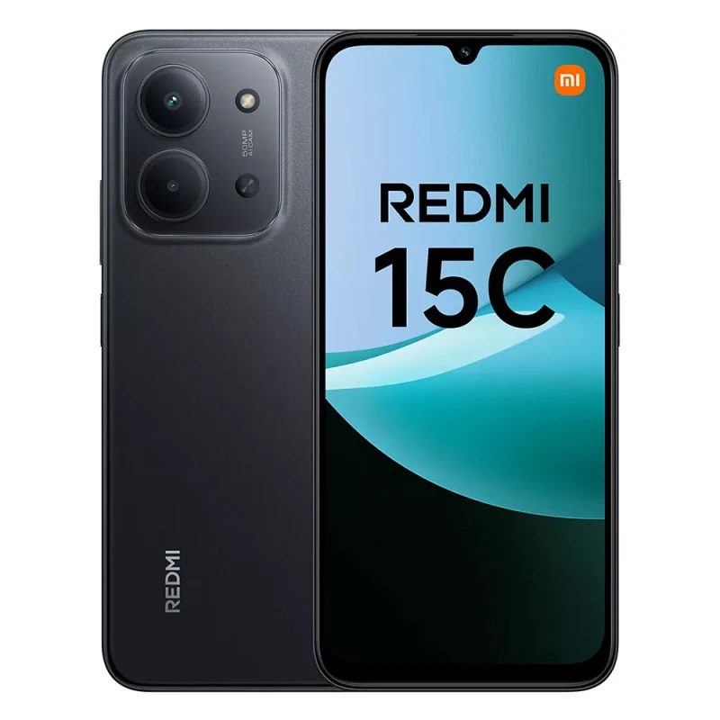 Xiaomi Redmi 15C 4G (6.9''- NFC - 256 Go, 8 Go RAM) Noir