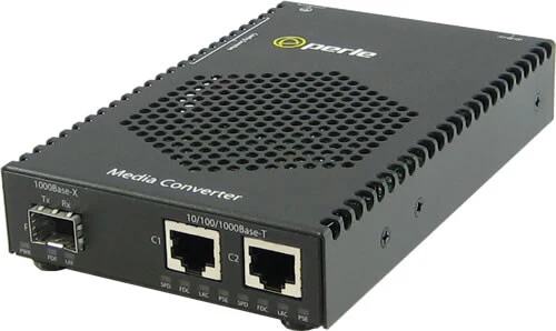 Perle 05082001 network media converter Black