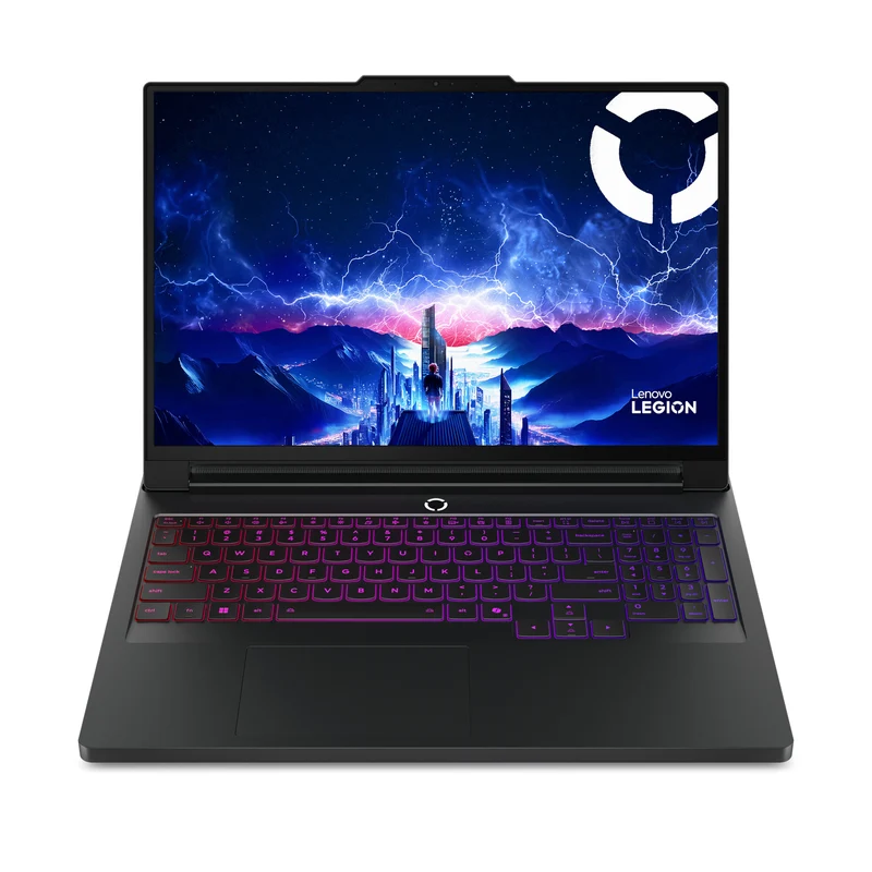 Lenovo Legion Pro 7 16IAX10H Intel Core Ultra 9 290HX Plus Laptop 40.6 cm (16") WQXGA 32 GB DDR5-SDRAM 1 TB SSD NVIDIA GeForce RTX 5070 Ti Wi-Fi 7 (802.11be) Windows 11 Home English Black