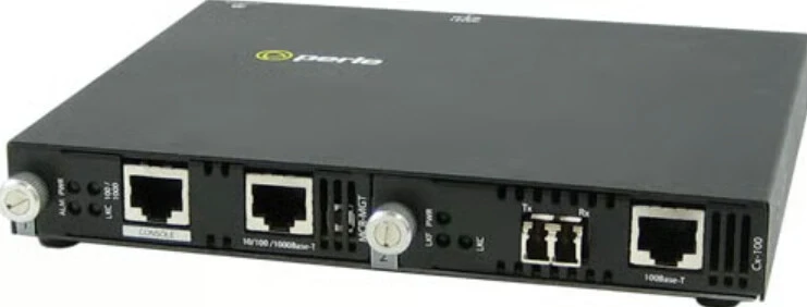 Perle 05070441 network media converter 1000 Mbit/s 1310 nm Multi-mode, Single-mode Black
