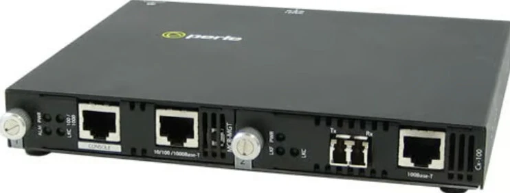 Perle 05070351 network media converter 1000 Mbit/s 1310 nm Multi-mode, Single-mode Black