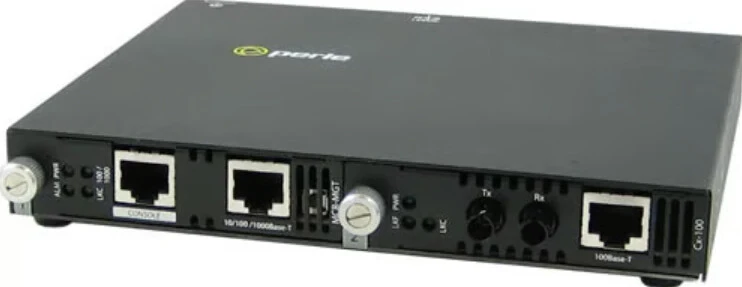 Perle 05070311 network media converter 1000 Mbit/s 1310 nm Multi-mode, Single-mode Black