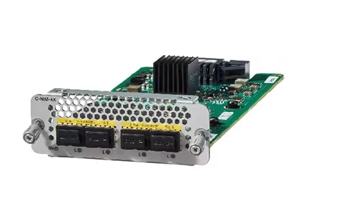Cisco C-NIM-4X network switch module 10 Gigabit Ethernet, Gigabit Ethernet