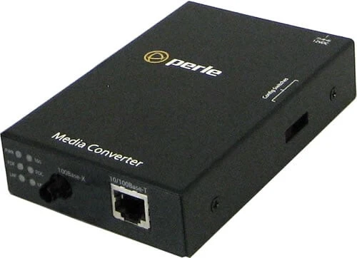 Perle Fast Ethernet, 100Base-TX - 100Base-ZX, 1550nm, single mode, ST, AUS Power Cord