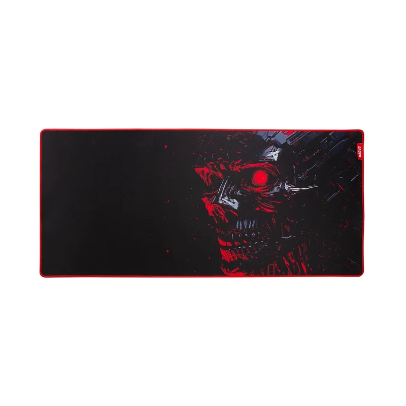 Marvo Scorpion G51 Noob XL Extra Large Size Non-Slip Microfibre Gaming Surface Mat (Black) Gaming mouse pad Black, Red