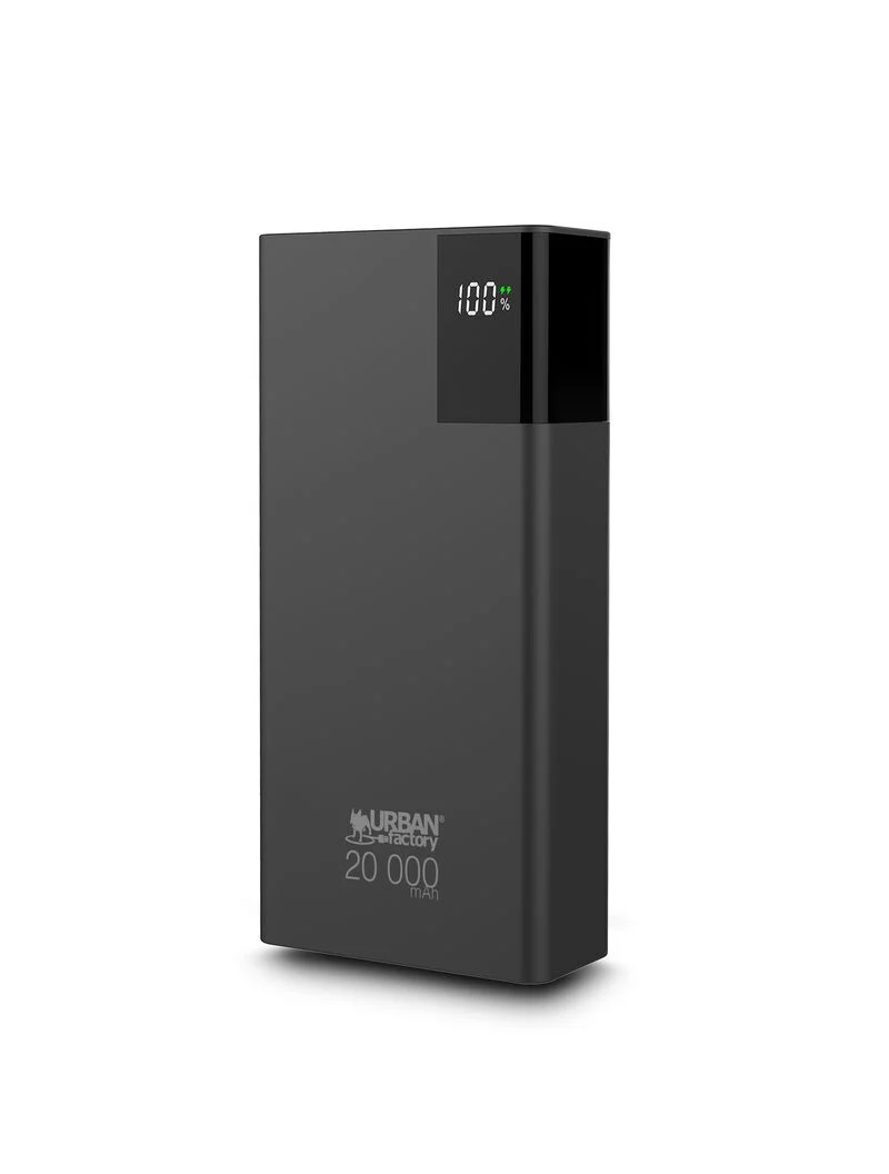Urban Factory BIGEE: POWERBANK 20 000MAH USB-C IN & OUT WITH LCD SCREEN