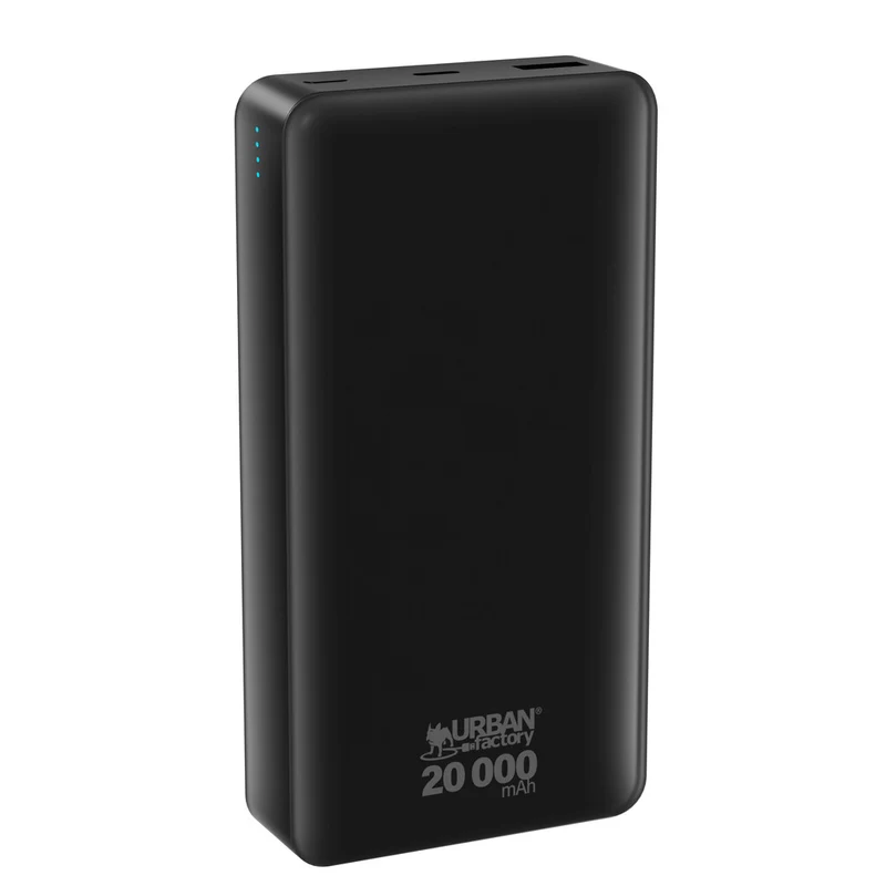 Urban Factory JUICEE MAX: USB-C IN & OUT / USB-A POWERBANK 20 000MAH