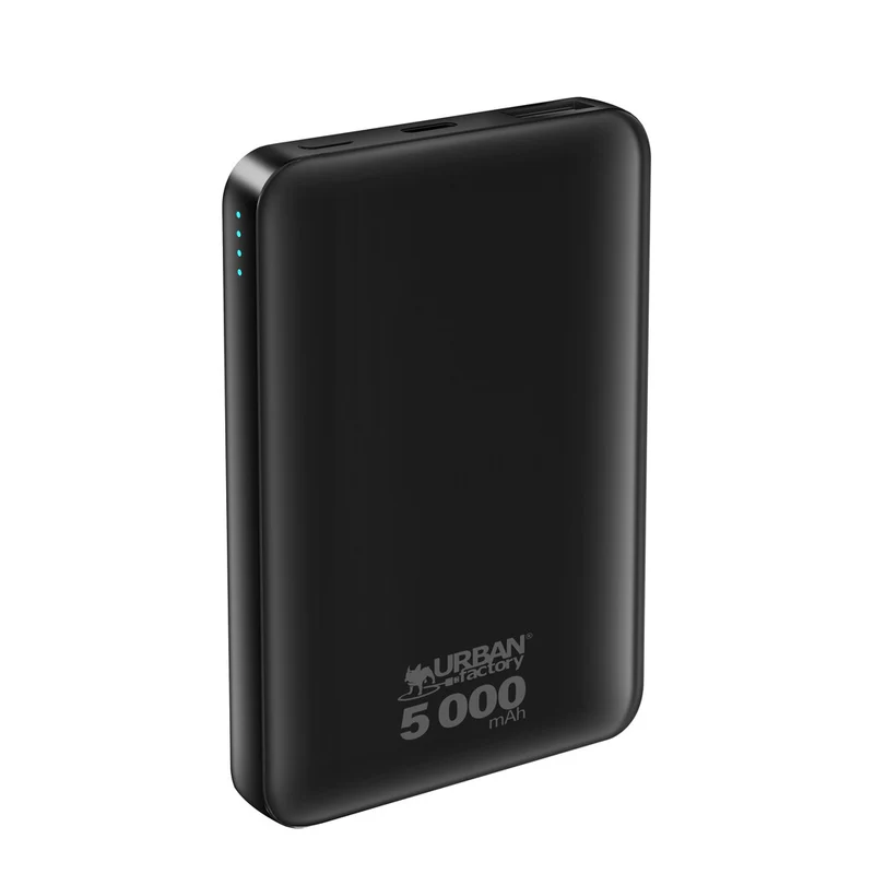 Urban Factory JUICEE MAX: USB-C IN & OUT / USB-A POWERBANK 5000MAH