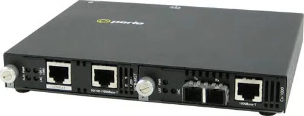 Perle SMI-1000-M2SC05 network media converter 1000 Mbit/s 850 nm Black
