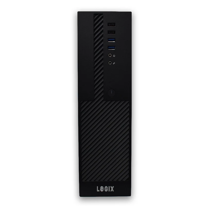 LOGIX Intel Core Ultra 5 10 Core Small Form Factor SFF Business / Education PC with 16GB DDR5 RAM 500GB SSD Windows 11 Pro Keyboard Mouse & 3 Year Warranty DDR5-SDRAM Black