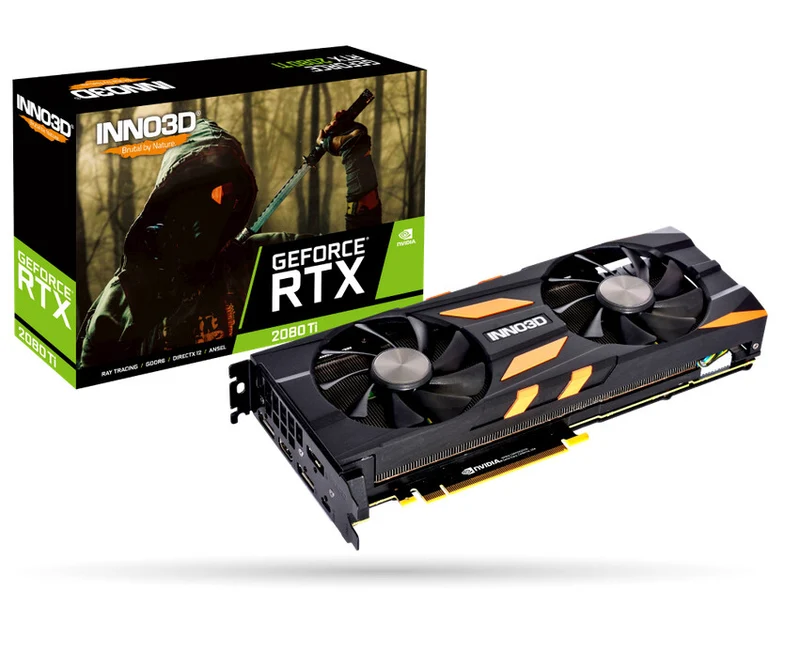 INNO3D N208T2-11D6-1150633 graphics card NVIDIA GeForce RTX 2080 Ti 11 GB GDDR6