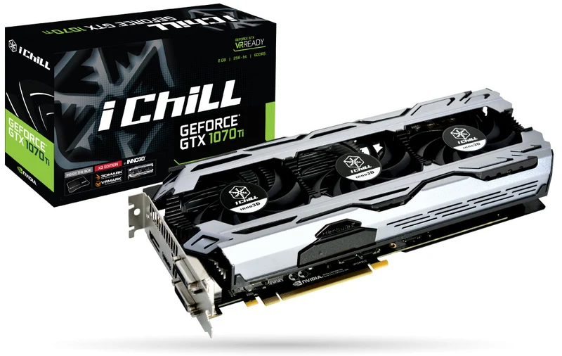 INNO3D C107T3-3SDN-P5DS graphics card NVIDIA GeForce GTX 1070 Ti 8 GB GDDR5