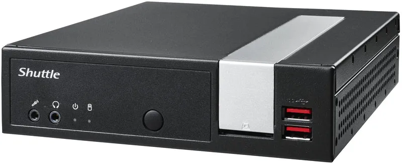 Shuttle XPС slim DL20N 1.35L sized PC Black N4505 Intel SoC BGA 1090 2 GHz