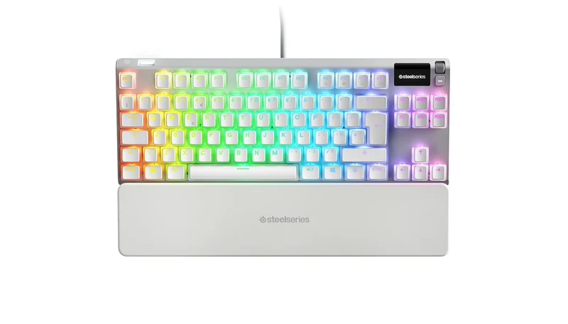 Steelseries Apex 7 TKL Ghost keyboard Gaming USB QWERTY English White
