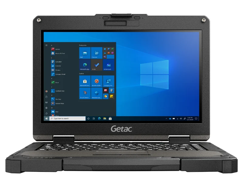 Getac B360 Intel® Core™ i5 i5-10210U Laptop 33.8 cm (13.3") Touchscreen Full HD 8 GB DDR4-SDRAM 256 GB SSD Wi-Fi 6 (802.11ax) Windows 10 Pro UK English Black