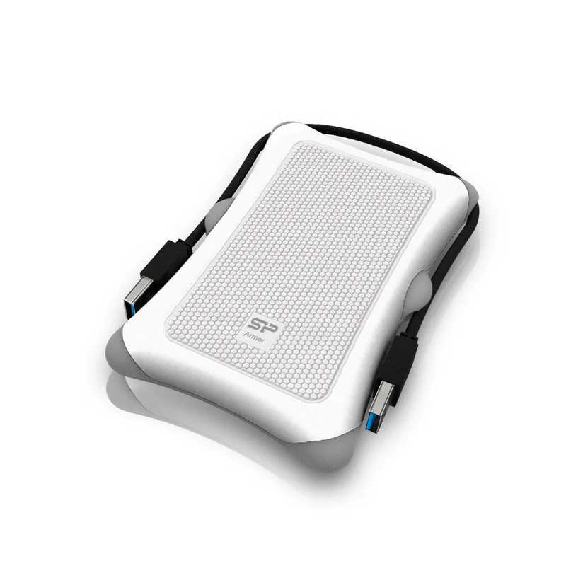 Silicon Power Armor A30 external hard drive 1 TB 2.5" USB Type-A 3.2 Gen 1 (3.1 Gen 1) White