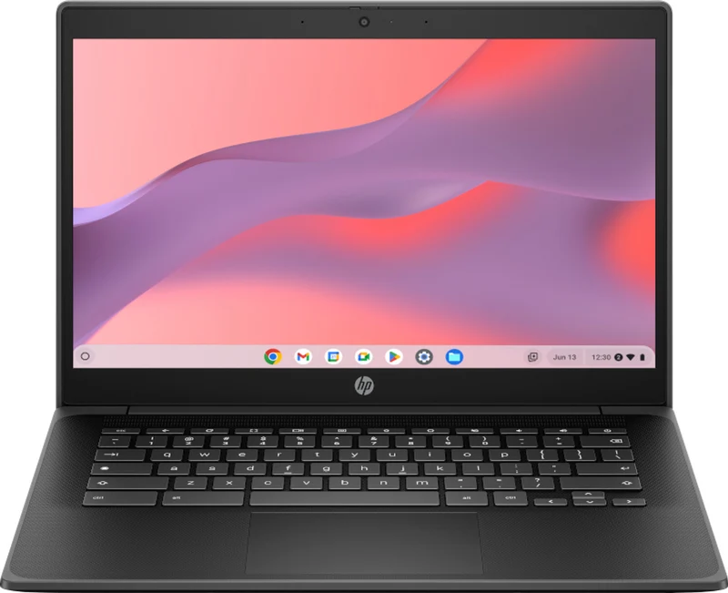 HP Fortis G1i 14 inch Chromebook Intel® N N250 35.6 cm (14") Touchscreen Full HD 16 GB LPDDR5x-SDRAM Wi-Fi 6E (802.11ax) ChromeOS Black