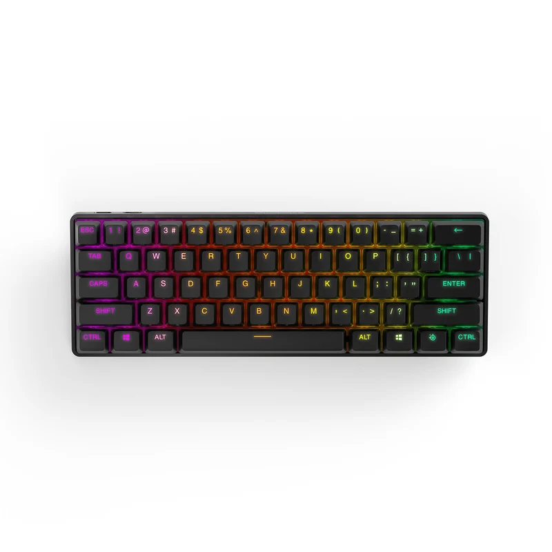 Steelseries Apex Pro Mini Wireless keyboard Gaming USB + RF Wireless + Bluetooth QWERTY UK English Black