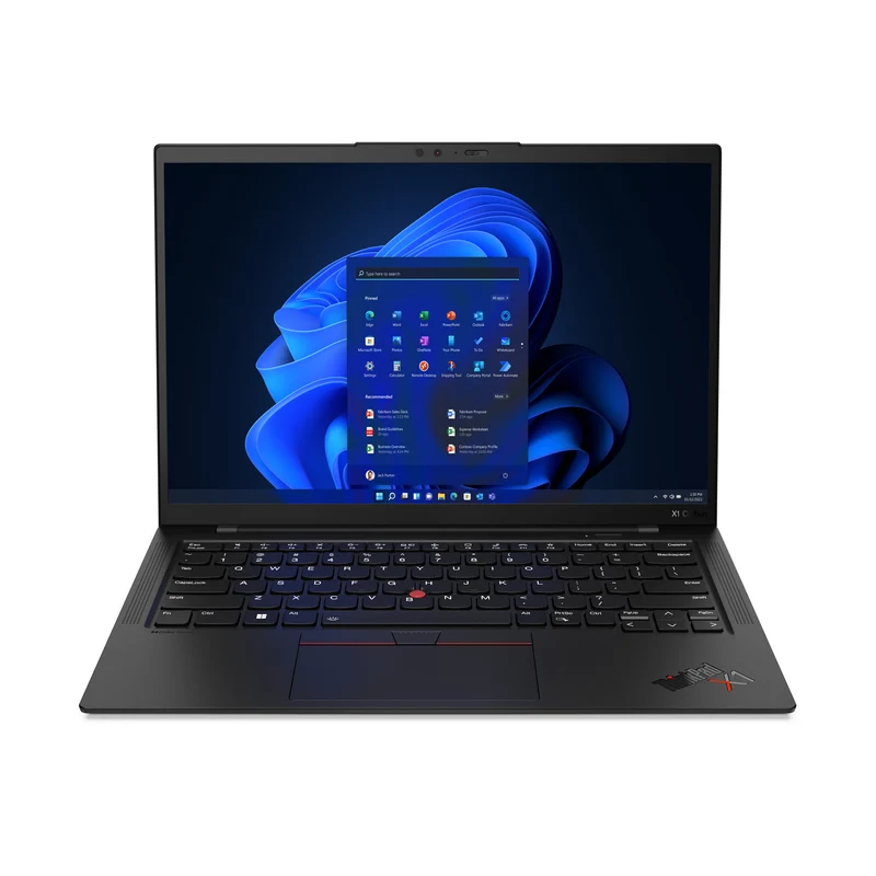 Lenovo ThinkPad X1 Carbon Gen 11 Intel® Core™ i7 i7-1355U Laptop 35.6 cm (14") 2.8K 16 GB LPDDR5-SDRAM 512 GB SSD Wi-Fi 6E (802.11ax) Windows 11 Pro Black UK English