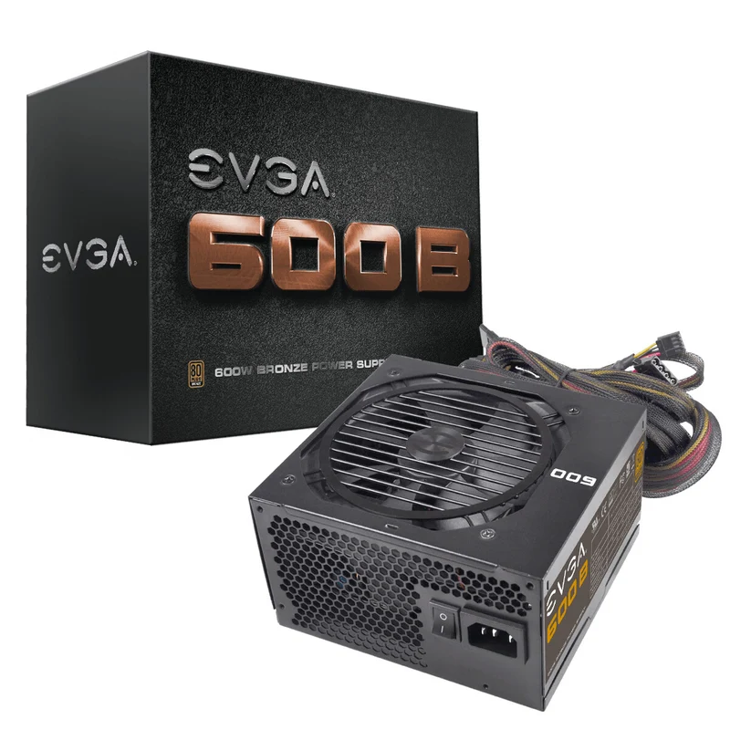 EVGA 600 B1 power supply unit 6 W Black