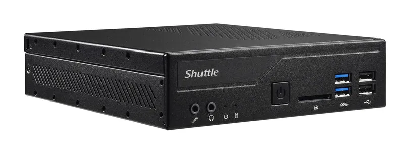 Shuttle XPС slim DH410 1.35L sized PC Black Intel H410 LGA 1200 (Socket H5)