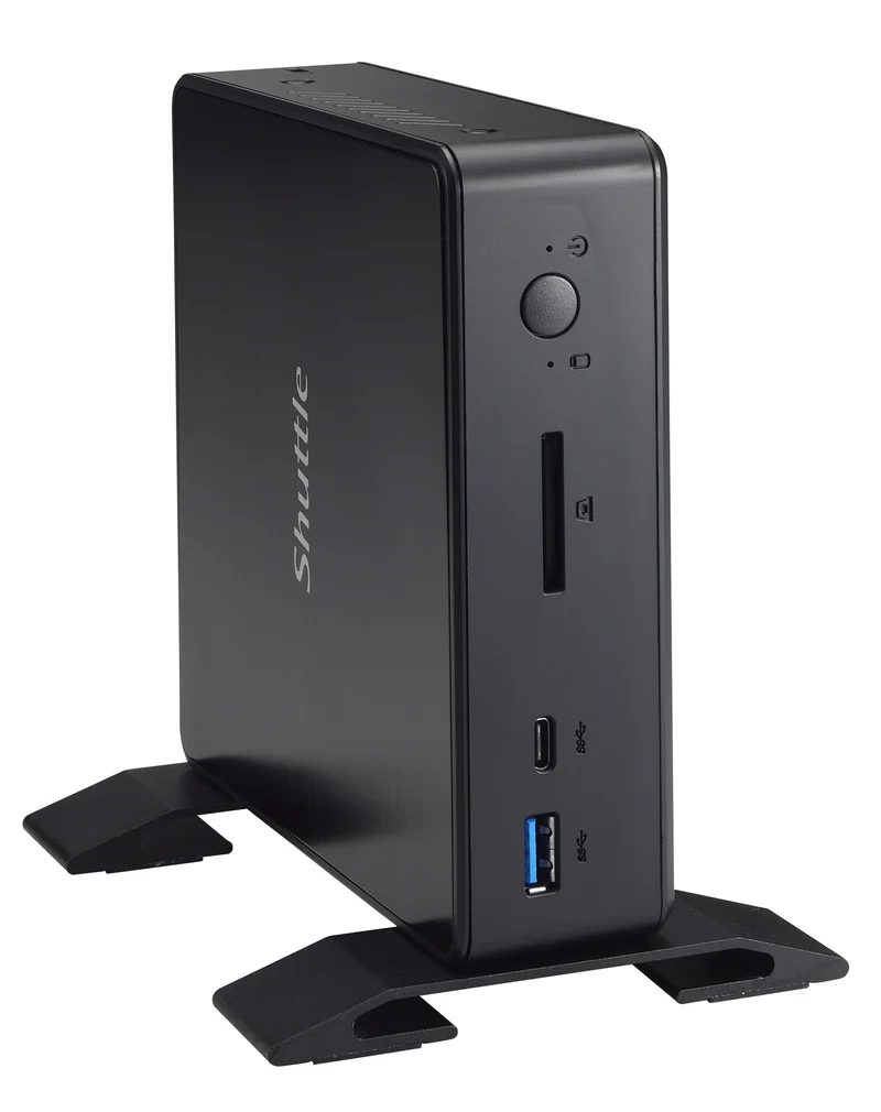 Shuttle XPC nano NC03U3 PC/workstation barebone Nettop Black i3-7100U Intel SoC BGA 1356 2.4 GHz