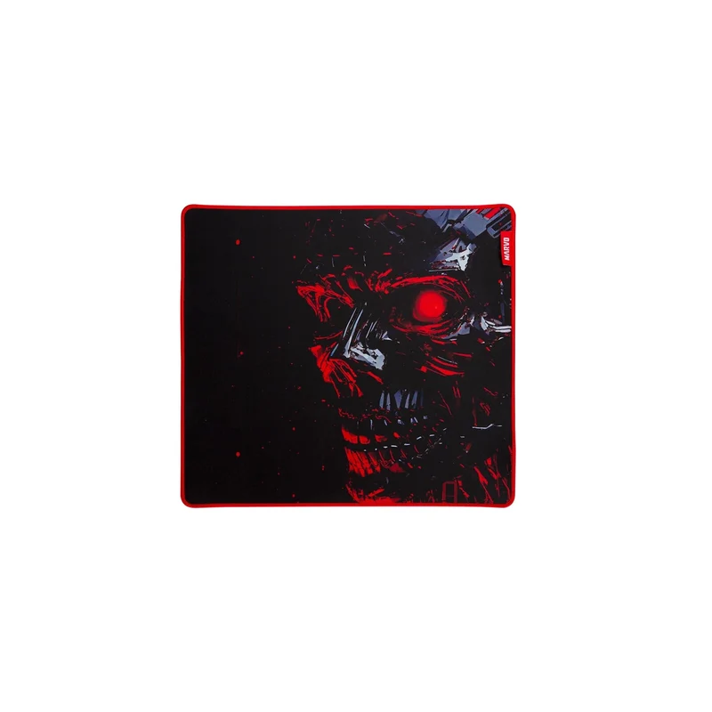 Marvo Scorpion G52 Noob L Large Size Non-Slip Microfibre Gaming Surface Mat (Black) Black, Red