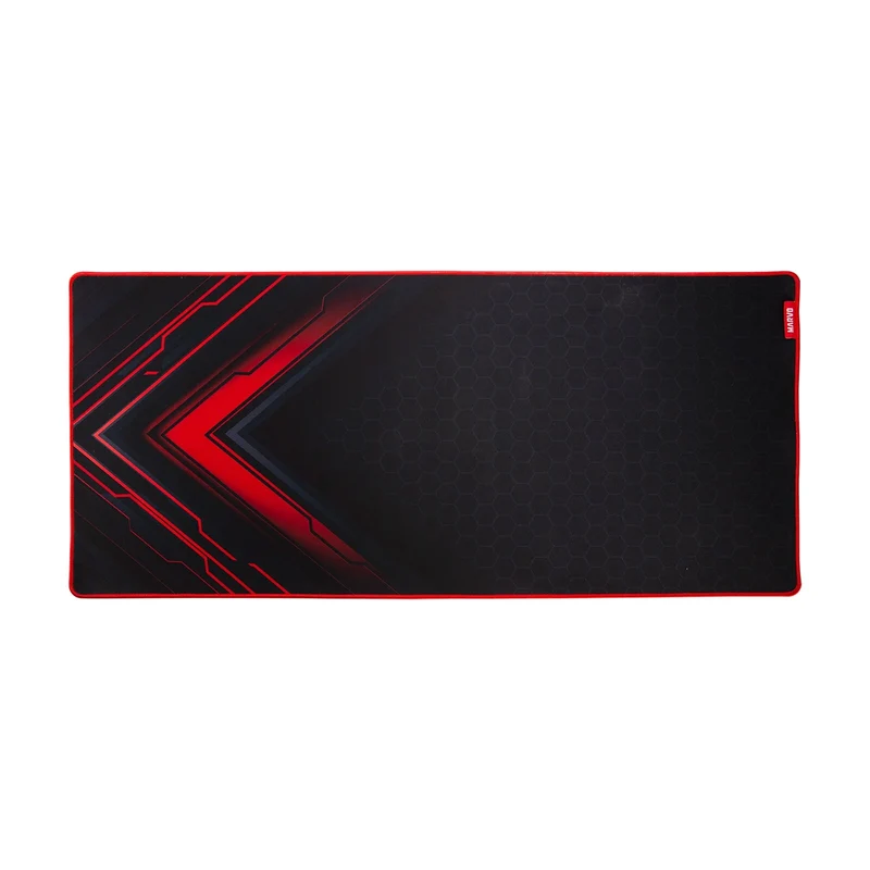 Marvo G48 Gaming Mouse Pad, X-Large 900x400x3mm, Soft Microfiber Surface for speed and control with Non-Slip Rubber Base and Stitched Edges, Black and Red Black, Red