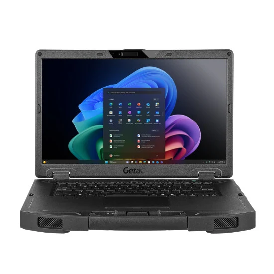 Getac S510AD Copilot+ PC AMD Ryzen™ AI 5 340 Laptop 39.6 cm (15.6") Touchscreen Full HD 16 GB DDR5-SDRAM 512 GB SSD Wi-Fi 7 (802.11be) Windows 11 Pro Black