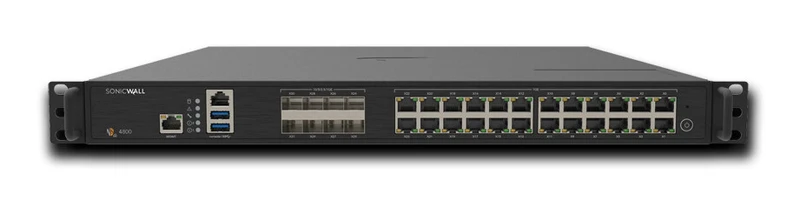 SonicWall NSa 4800 High Availability hardware firewall 1U 20 Gbit/s