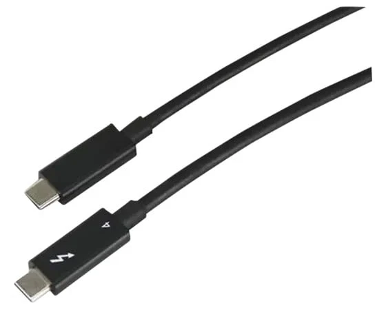Lenovo 4Z51A40455 Câble Thunderbolt 2 m 40 Gbit/s Noir