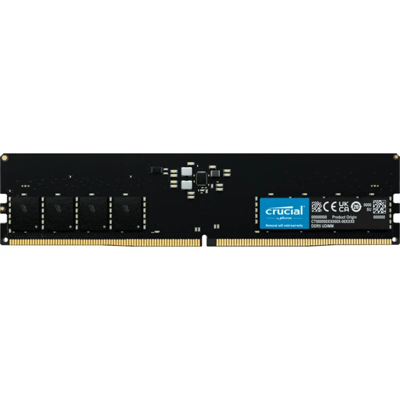 Crucial CT32G48C40U5 module de mémoire 32 GB 1 x 32 GB DDR5 4800 MHz